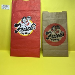 Vintage Frisch’s Big Boy Lunch Paper Bags