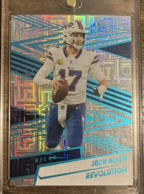 2025 Panini Revolution - Josh Allen #182 Teal Levels /499