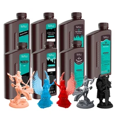 SUNLU 3D Printer Resin 1KG ABS-Like/Standard/Standard Plus/Water Washable Resin