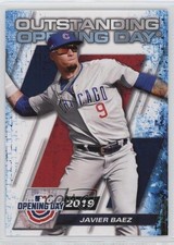 2021 Topps Opening Day Outstanding Opening Days Javier Baez #OOD-3 z2n