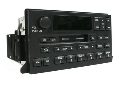 1999-2001 Lincoln Continental AMFM Radio Receiver Cassette Player 2F3T-18C870-AA