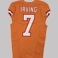Bucky Irving GAME ISSUED Tampa Bay Buccaneers Nike NFL Creamsicle Jersey Inc.COA