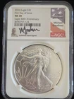 New Listing2026 Silver American Eagle "40th Anniversary" NGC MS70 FDOI Gaudioso Hand Signed