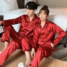 Women's silk pajamas mulberry silk pajamas pajama pants set UK