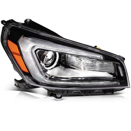 For 2013-2016 GMC Acadia Denali Chrome Amber Projector Headlight Lamp w/ LEDDRL - Picture 12 of 60