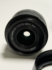 M43 -  Panasonic Leica DG Summilux 15mm 1.7 ASPH. schwarz - MFT