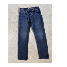 Gap Boys' Straight Jeans Size 18 Medium Wash Stretchy Denim