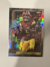Jayden Daniels 2025 Topps Chrome Future Stars Refractor #FS-14