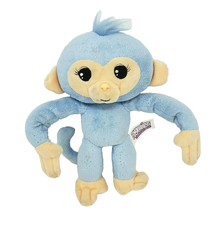 9" FINGERLINGS GLITTER BLUE MONKEY BENDABLE POSEABLE STUFFED ANIMAL PLUSH TOY