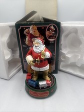 Ertl 1993 Coca-Cola Santa Claus Mechanical Bank used