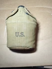 US Military  WW2 Era 1941 Water Canteen Canvas