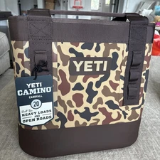 YETI Camino 20 Carryall Tote Bag Wetlands Camo