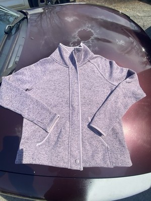 Women s XS Purple Long Sleeve Zip Up Running Athletic Jacket