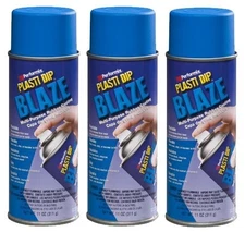 Performix Plasti Dip 11219 Blaze Blue Rubber Spray 3 PACK