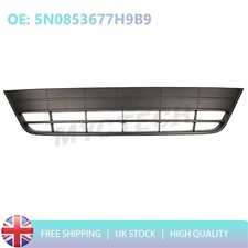 For Volkswagen Tiguan 2011-2016 Front Bumper Center Grille 5N0853677H9B9
