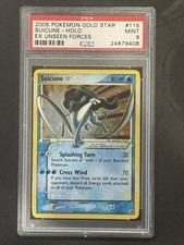 2005 Pokemon Gold Star EX Unseen Forces #115 Suicune Holo PSA 9 MINT on eBay