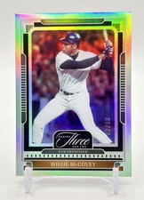 🔥Willie McCovey #d(/49) SILVER ROOKIE REFRACTOR 2025 Panini Three&Two #72 SP🔥