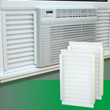 Window Air Conditioner Side Insulated Panel, 2PIC Insulation Panels Window Se...