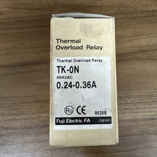 Fuji Electric TK-0N 4NK0AC Overload Relay 0.24-0.36 Amp TR13E TSC