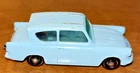 LESNEY FORD ANGLIA NO. 7 MATCHBOX BLUE 1:62 1-75 SERIES CAR VINTAGE