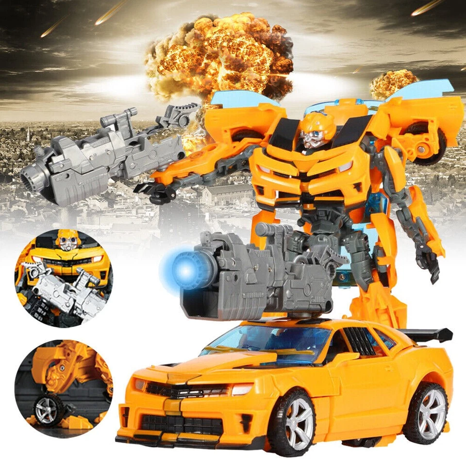 NEU Transformer Bumblebee Roboter Flim Figur Auto Actionsfigur Kinder Spielzeug - Bild 4 von 4