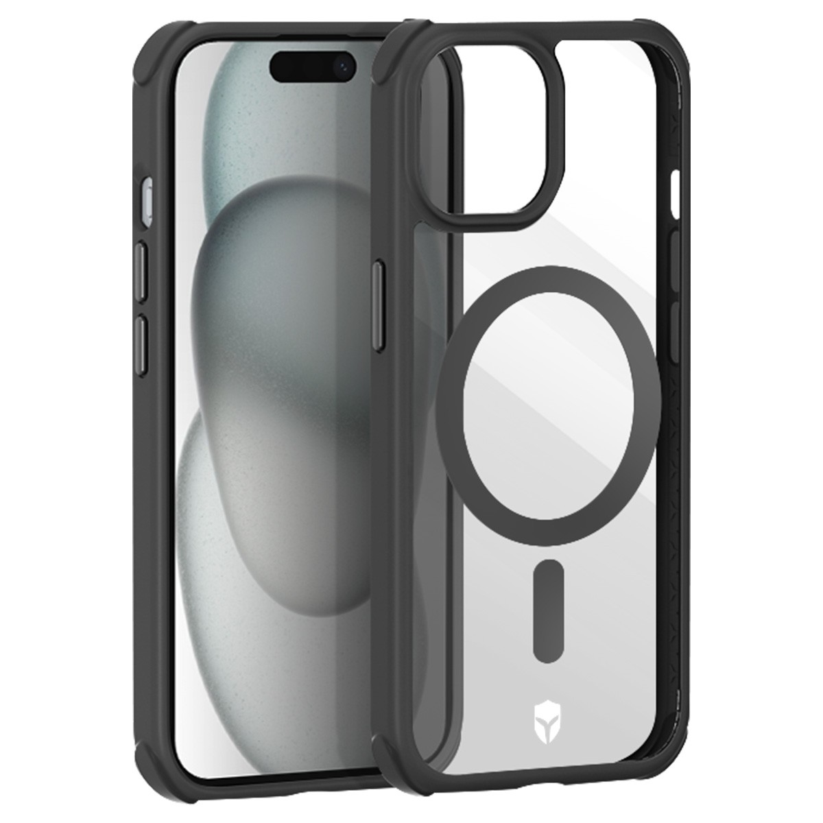 Coque Renforcée iPhone 15 Plus Force Case AIR FROST Antichoc 3m - 2