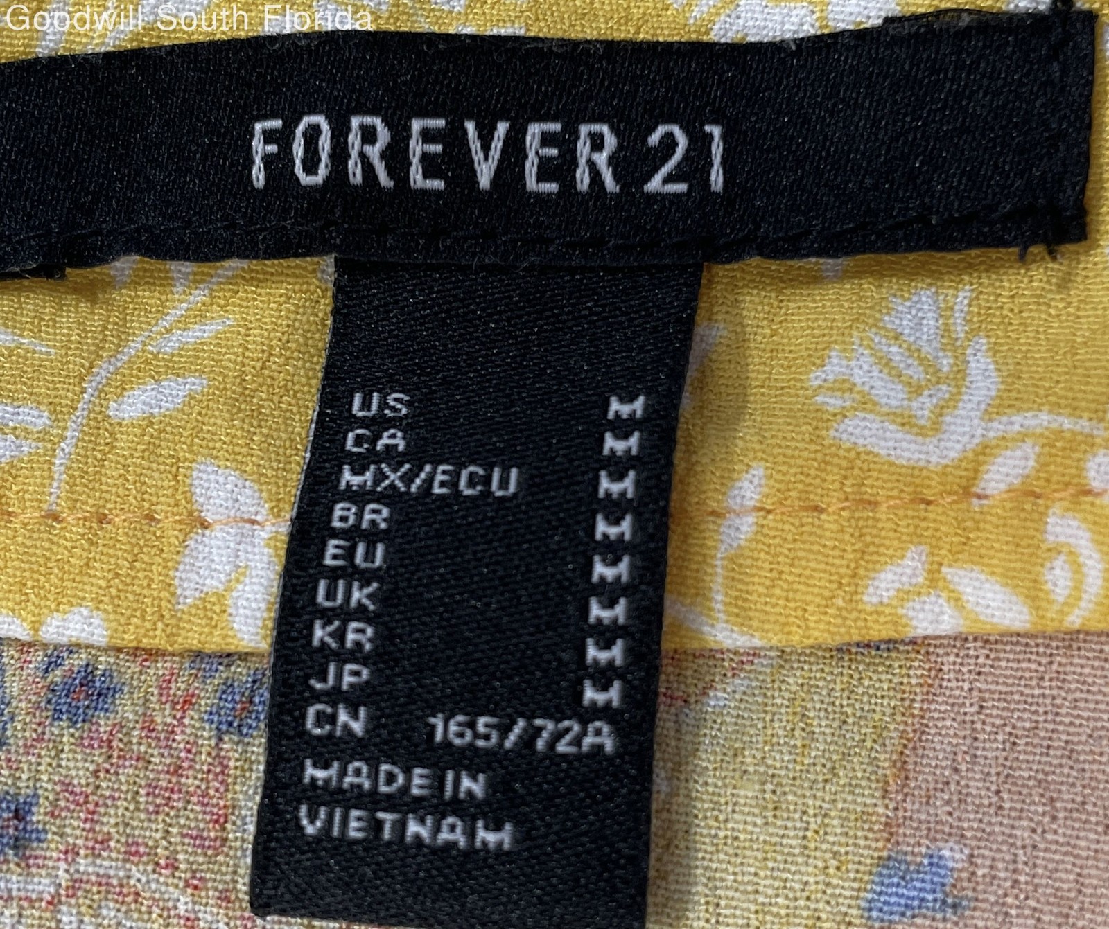 Forever 21 Womens Multicolor Patchwork Floral Pri… - image 3