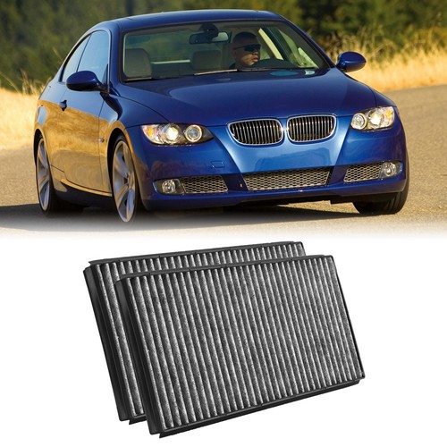 ˘2pcs Cabin Air Filter Set For E60 528i 535i 535xi 545i 550i 650i M5 M6 - Picture 6 of 9