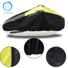 Waterproof Marine Grade 420D Heavy Duty Polyester PWC Trailerable Jet Ski Cover