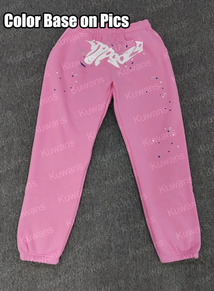 Spyder-Designer Sudadera con Capucha Pantalones deportivos Ropa de calle Pantalones Palma Hombres Mujeres Foto 3 de 4