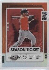 2021 Panini Contenders Season Ticket Optic Red Prizm Trey Mancini #88 mp7