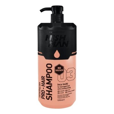 NISHMAN Pro-Hair Shampoo 03   Inca Inchi 1250ml   Ohne Sulfate Parabene Silikone
