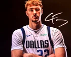 Cooper Flagg Signed 8x10" Dallas Mavericks: Original Authentic Autograph w/COA