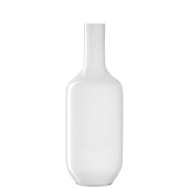 Leonardo Milano Vase Weiß Handmade H 50Cm Bodenvase Blumenvase Tischvase Deko-image