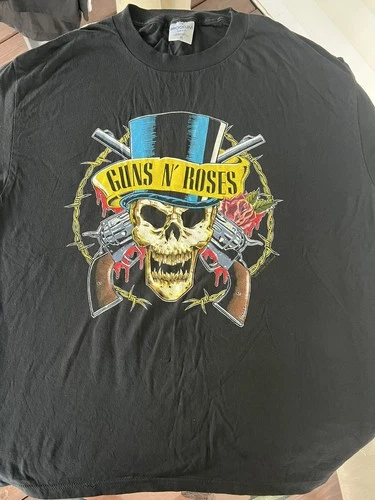 Guns N Roses Get in the Ring Tour Shirt XL 1990s vintage concert t-shirt, vintage, size XL, single stitch, B+ condition