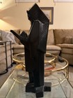 Frank Lloyd Wright Nakomis Black Porcelain Statue Sculpture — photo 2