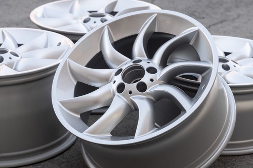 Juego de 4 llantas originales originales originales OEM 2004-2010 Mercedes McLaren SLR de 19" pulgadas - Imagen 5 de 24