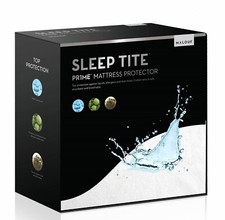 SLEEP TITE Hypoallergenic 100 Waterproof Mattress Protector - 15-Year U.S. W...