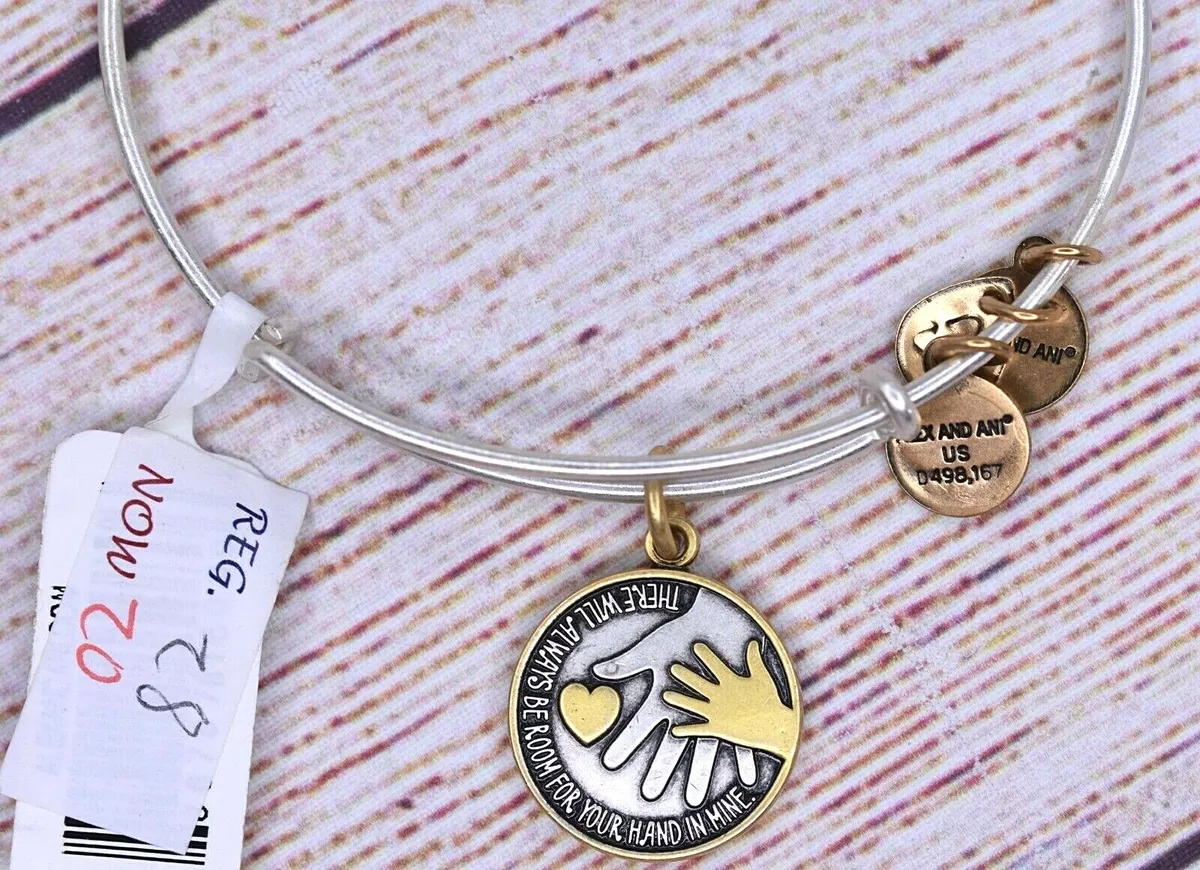 Alex and ani hand in hand bracelet clearance