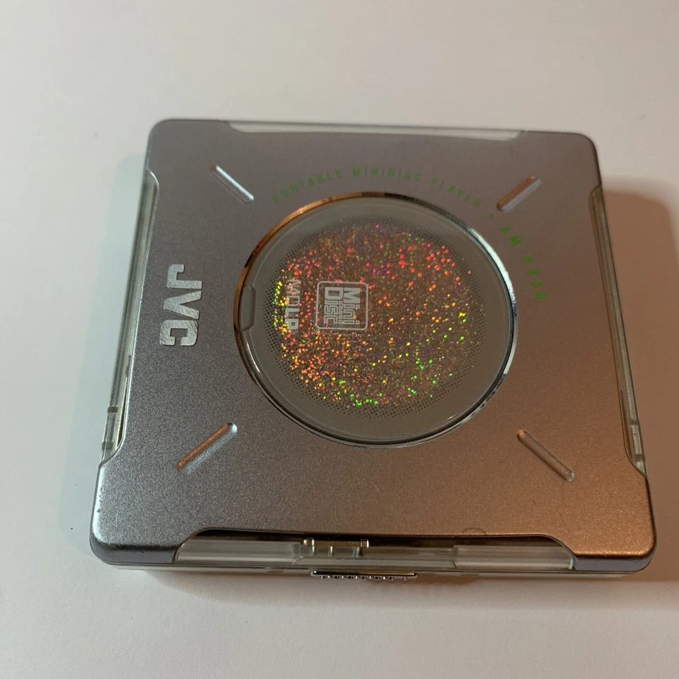 JVC XM-PX50WT Portable MiniDisc MD Player - White/Silver. BOXED - Image 4 of 4