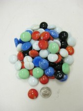 Multi-Color Ceramic bubble Gravel for Aquarium fishing tank Button Shape 