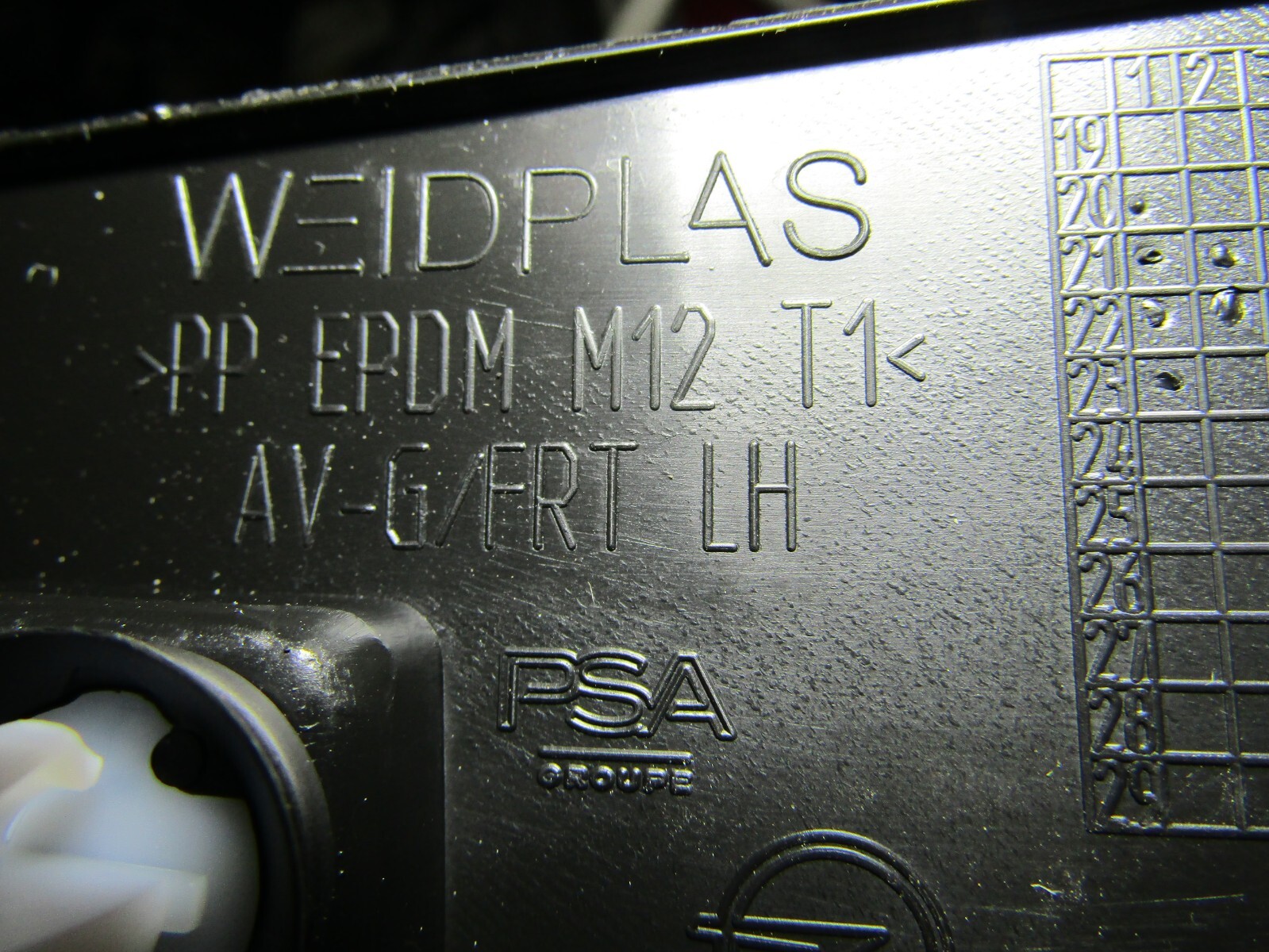 2021 Vauxhall Mokka Front Left Door Cover Genuine 98488480XT  