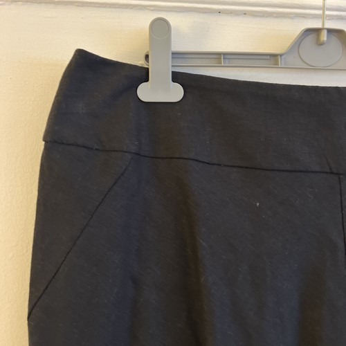 M&S Marks And Spencer Skirt Uk 18 Long 30” Black - Picture 2 of 5