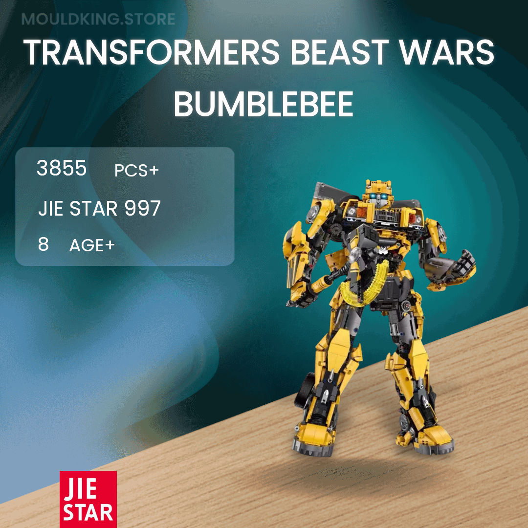 JIESTAR 997 Transformers Beast Wars Bumblebee with 3855 Pieces | eBay