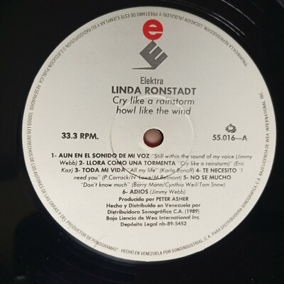 Linda Ronstadt Feat. Aaron Neville - Cry Like A Rainstorm [1989