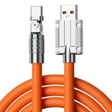 120W Data Transfer Cord Fast Charging Cable Mobile Phone Cables USB Type C Wi 
