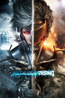 Metal Gear Rising Revengeance PS3 XBOX 360 Premium POSTER MADE IN USA - MGR010
