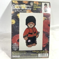 Janlynn Cherished Teddies Around the World Counted Cross Stitch Kit 5x7 Hillman