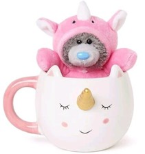 Image of Me To You Tatty Teddy Collectors Mug & 5" Plush Bear Dressed as a Unicorn 