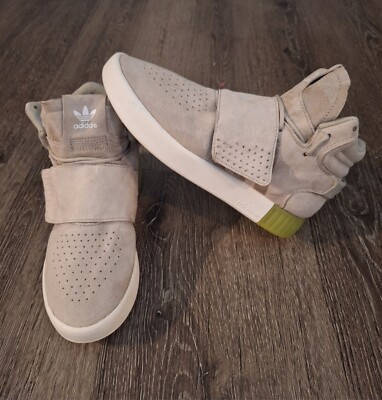 ADIDAS tubular invader with Strap sz Womens Sneakers Shoes Athletic Tan